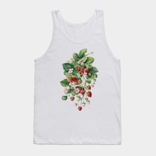 Vintage Strawberry Cottagecore Tank Top